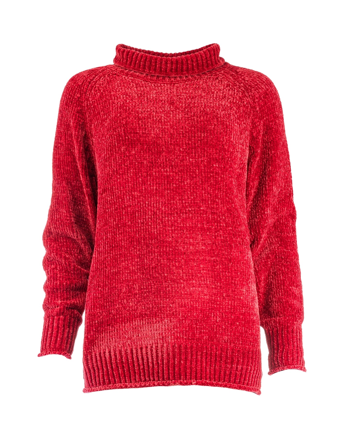 Chaniya LS Heavy Chenille Knit | Burgundy