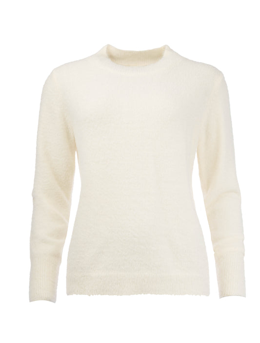 Fresa LS-RMJ Furry Knit | Ecru