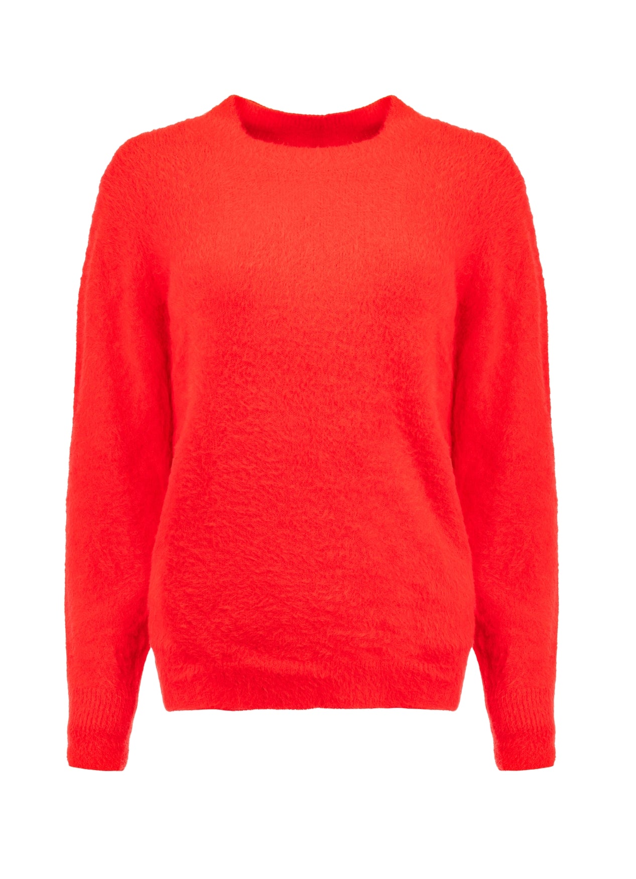 Fresa LS-RMJ Furry Knit | Red