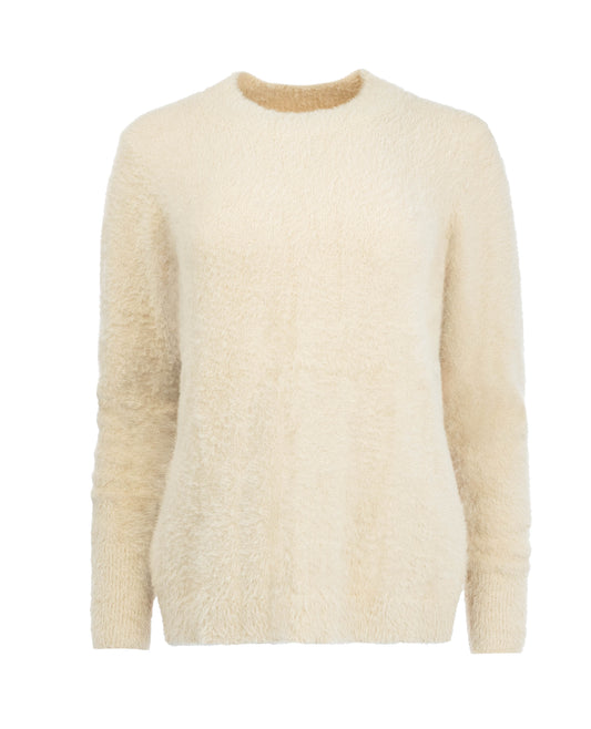 Fresa LS-RMJ Furry Knit | Shortbread