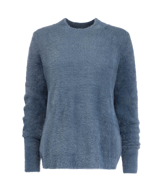 Fresa LS-RMJ Furry Knit | Nightshadow Blue