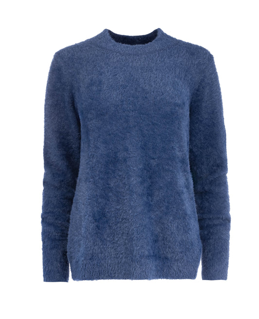 Fresa LS-RMJ Furry Knit | Medival Blue
