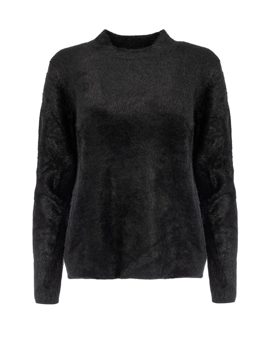 Fresa LS-RMJ Furry Knit | Black