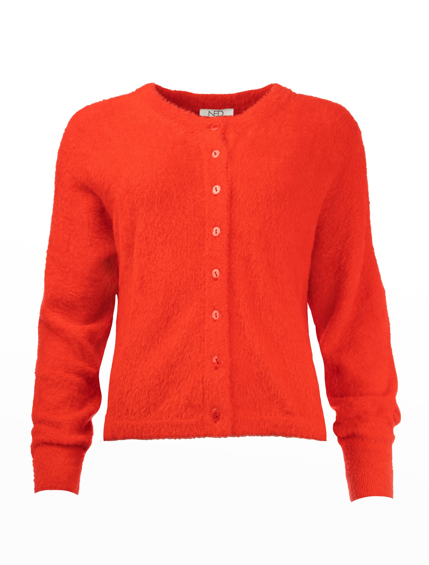 Frino LS-RMJ Furry Knit | Red