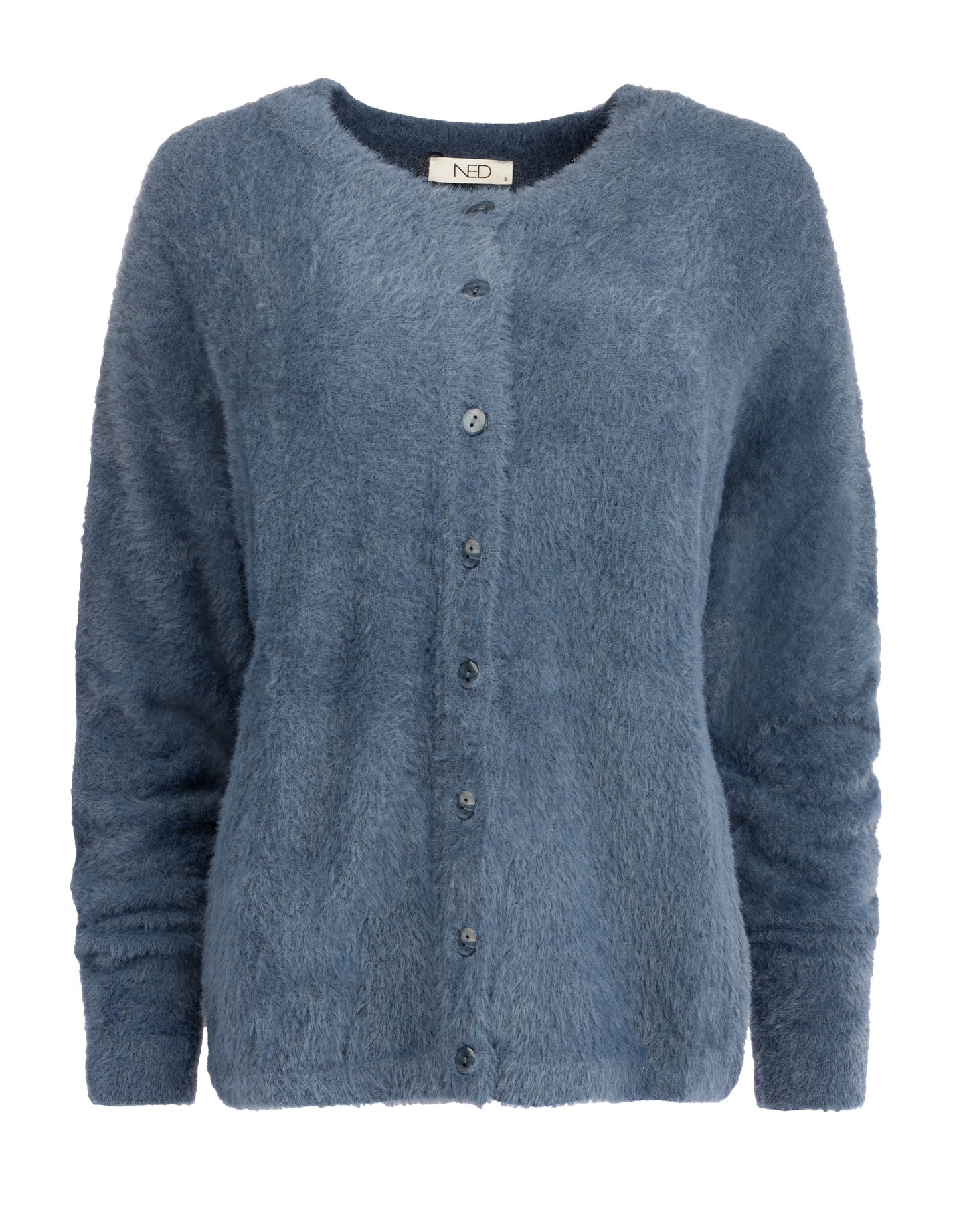 Frino LS-RMJ Furry Knit | Nightshadow Blue