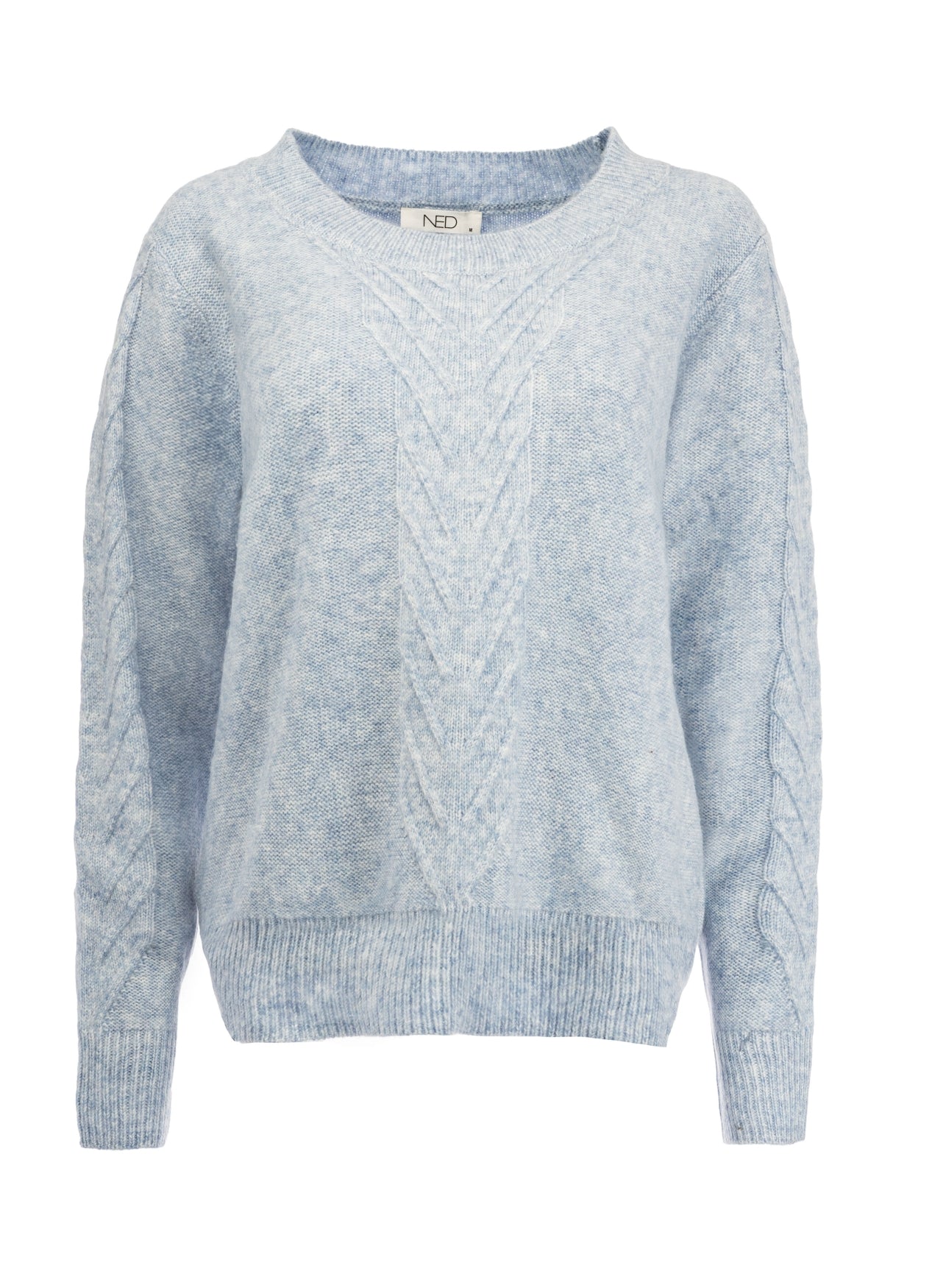 Rushden LS-RMJ Brei Melange | Light Blue Melange