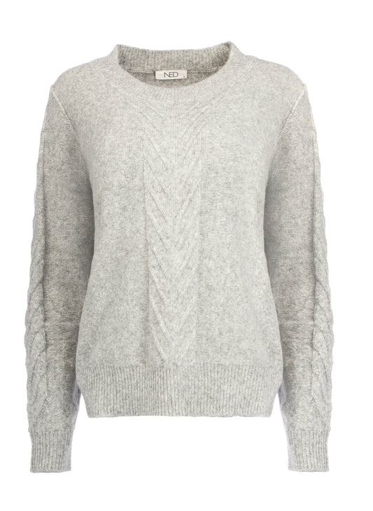 Rushden LS-RMJ Brei Melange | Light Grey Melange