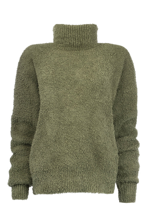 Prescot LS-RMJ Boucle Yarn | Dusty Olive