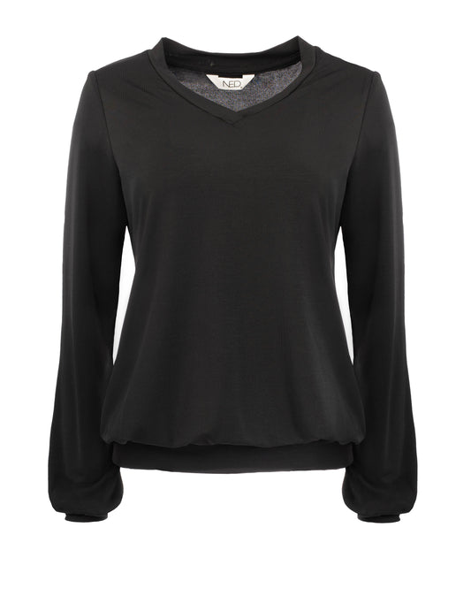 Veraya LS Shiny Jersey | Black