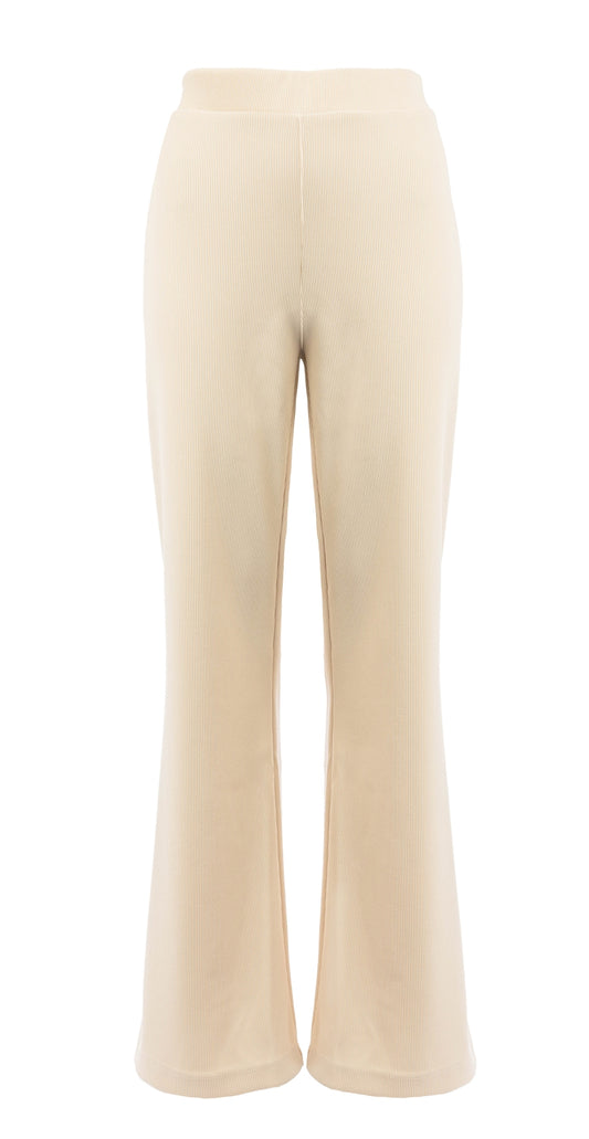 Alyena NP-RMJ Rib Corduroy Stretch | Mother of Pearl