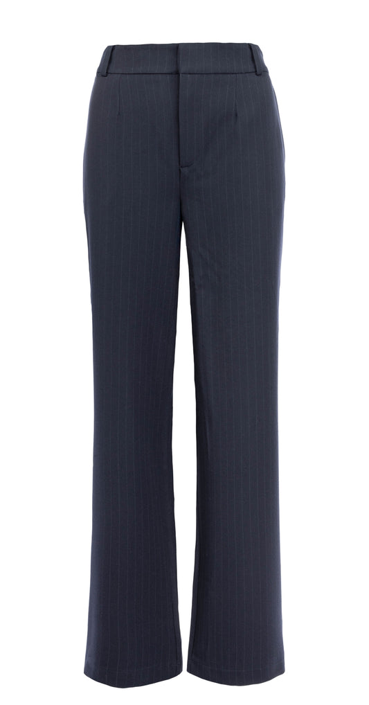 Pilar Twill Pinstripe | Dark Navy
