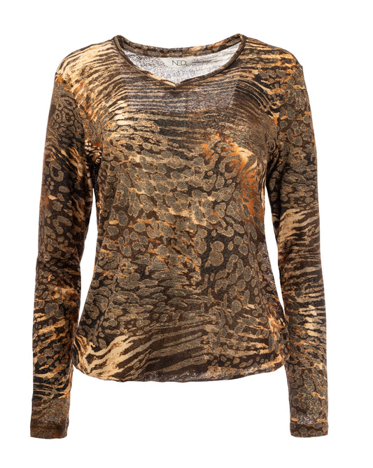 Nox-P LSTR Beech Green Animal Mix Tricot | Beech Green