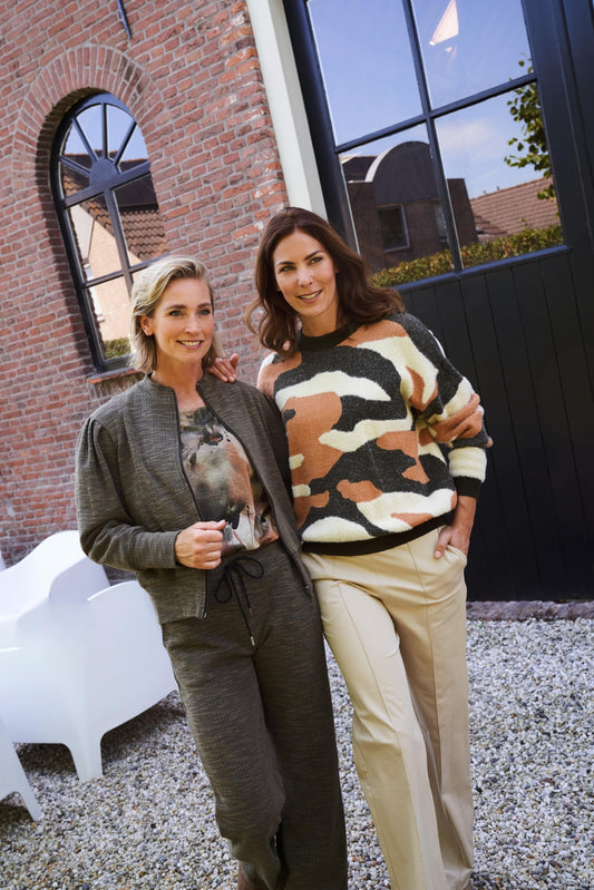 Alesias -E Plain LS Silver Lining Raw Rhythm Lurex Tricot Knit | Silver Lining