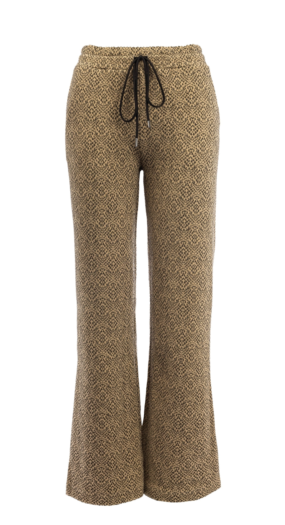 Nino Paspel-ZP Doeskin Beige Antique Lurex Jacquard Knit | Doeskin Beige