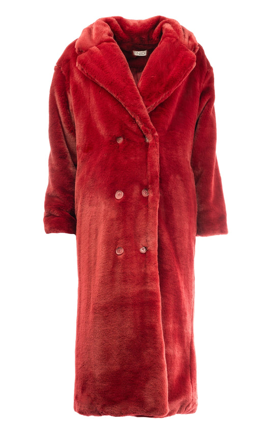 Markan LS-RMJ Soft Fur | Rhubarb Red