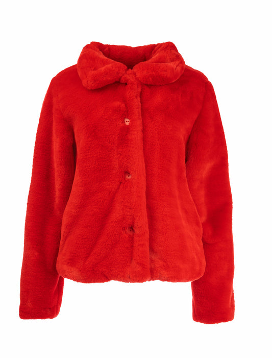 Stains LS-RMJ Soft Fur | Lollipop Red