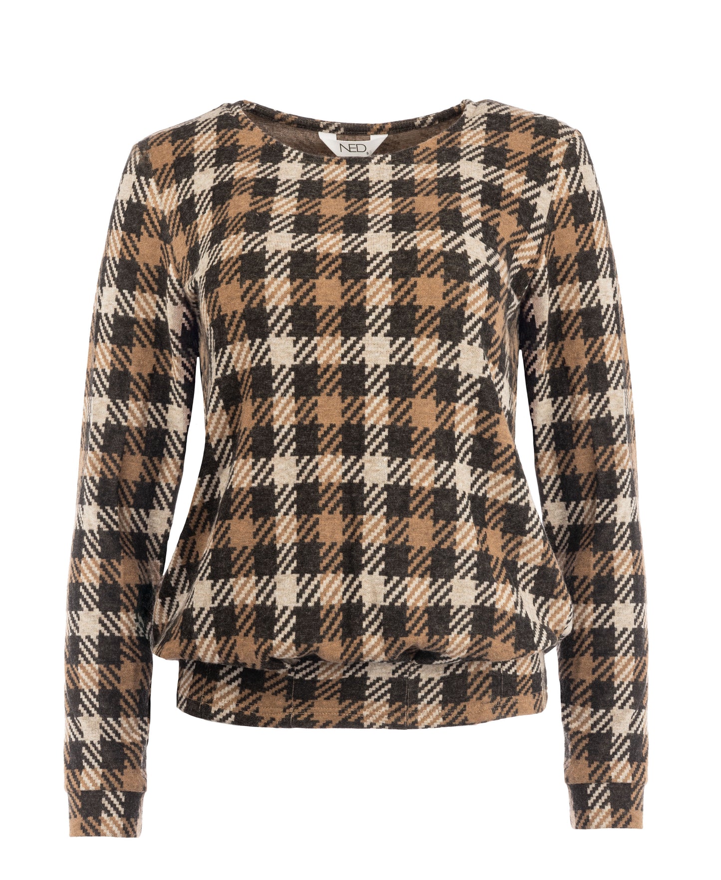 Cela Plain LS Amphora The New Vichy Tricot Knit | Amphora