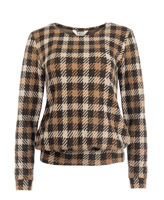 Cela Plain LS Amphora The New Vichy Tricot Knit | Amphora