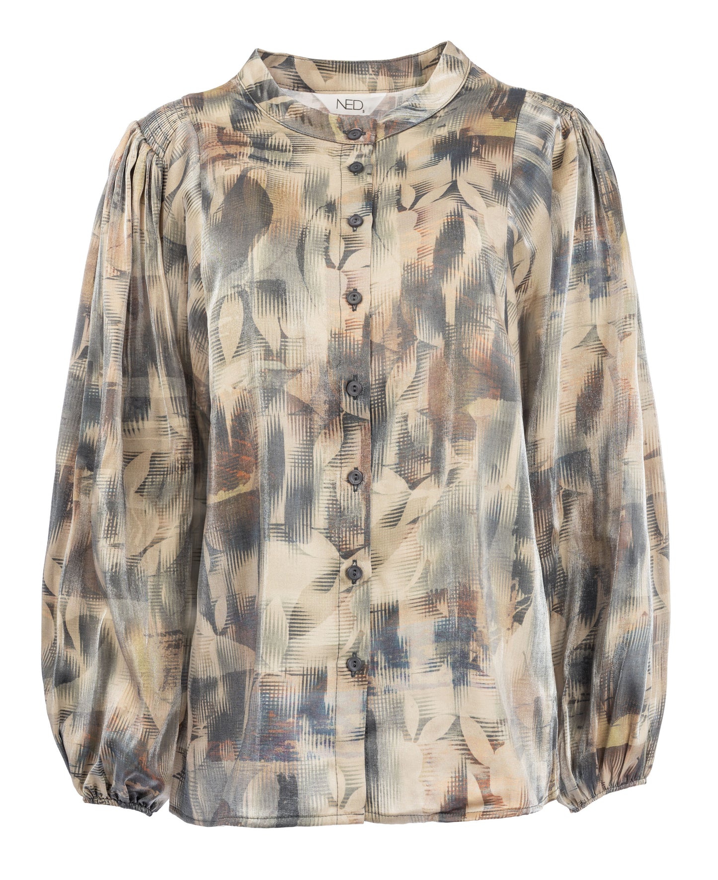 Renske LS Perfectly Pale Exclusive Design Shiny Polyester | Perfectly Pale