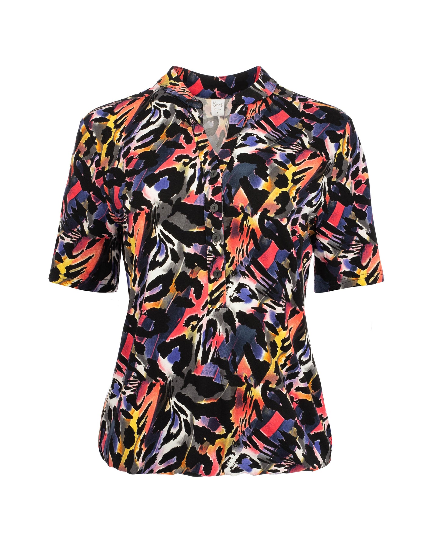 Lucie SS Pink Animal Tricot | Pink