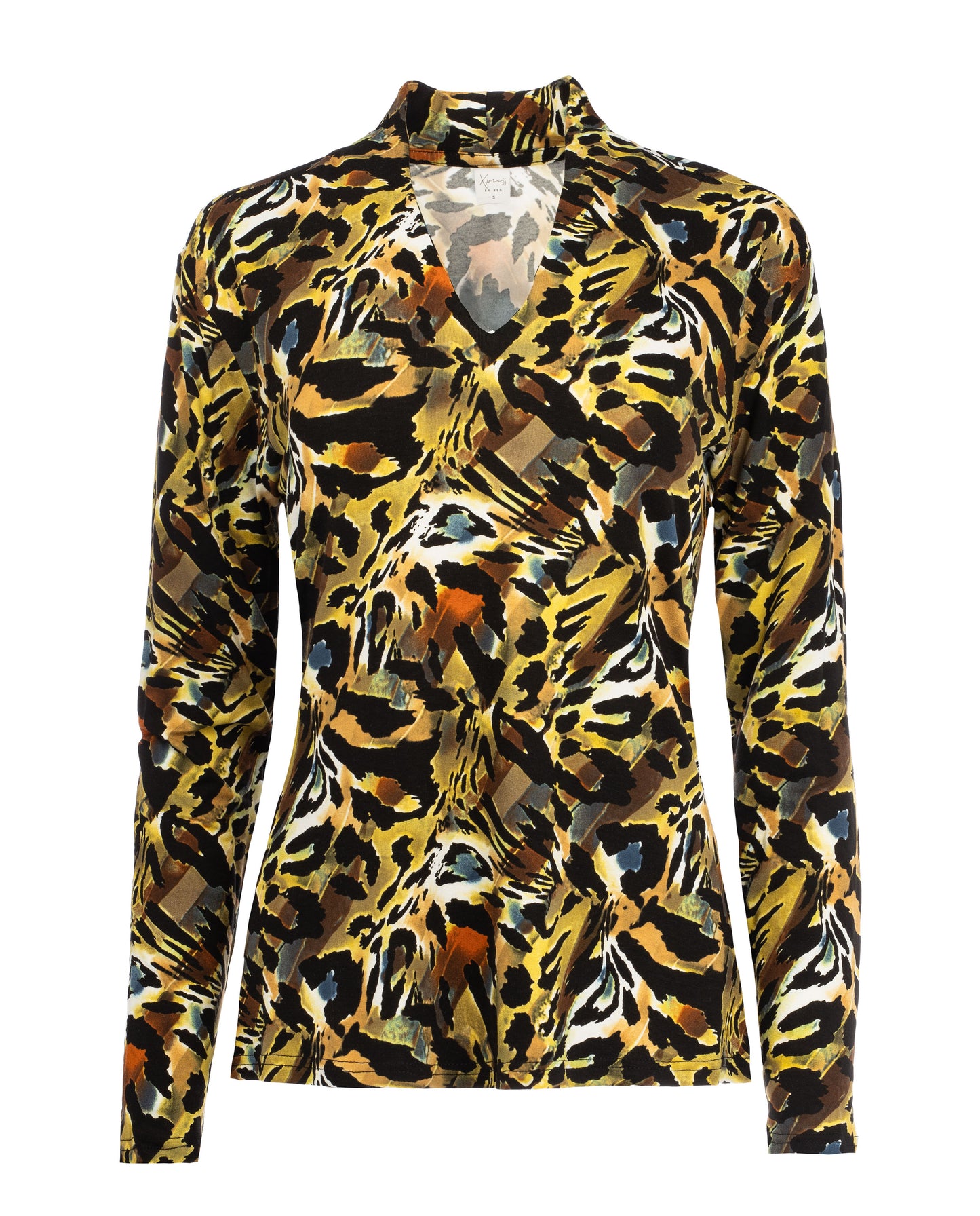 Veral LS Winterlime Animal Tricot | Winter Lime