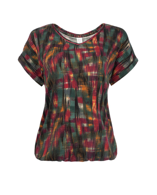 Nox P SS Bordeaux Graffical Animal Tricot | Bordeaux