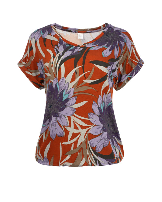 Nox P SS Purple Chrysantium Tricot | Purple