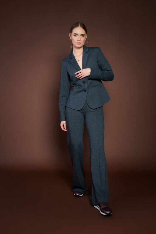 Pantalon Alex Melee Herringbone | Navy