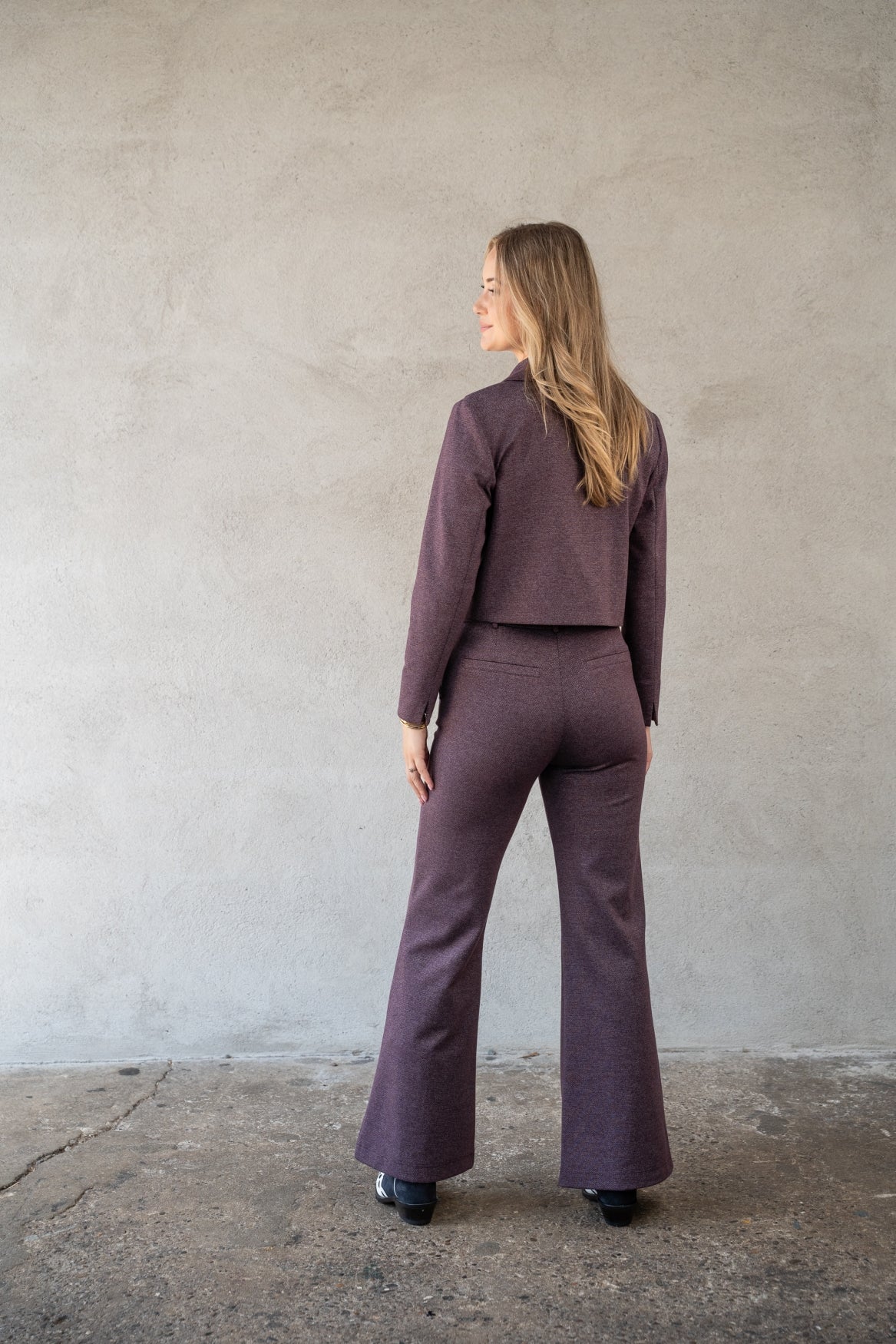 Pantalon Alex  Melee | Bordeaux