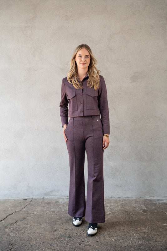 Pantalon Alex  Melee | Bordeaux