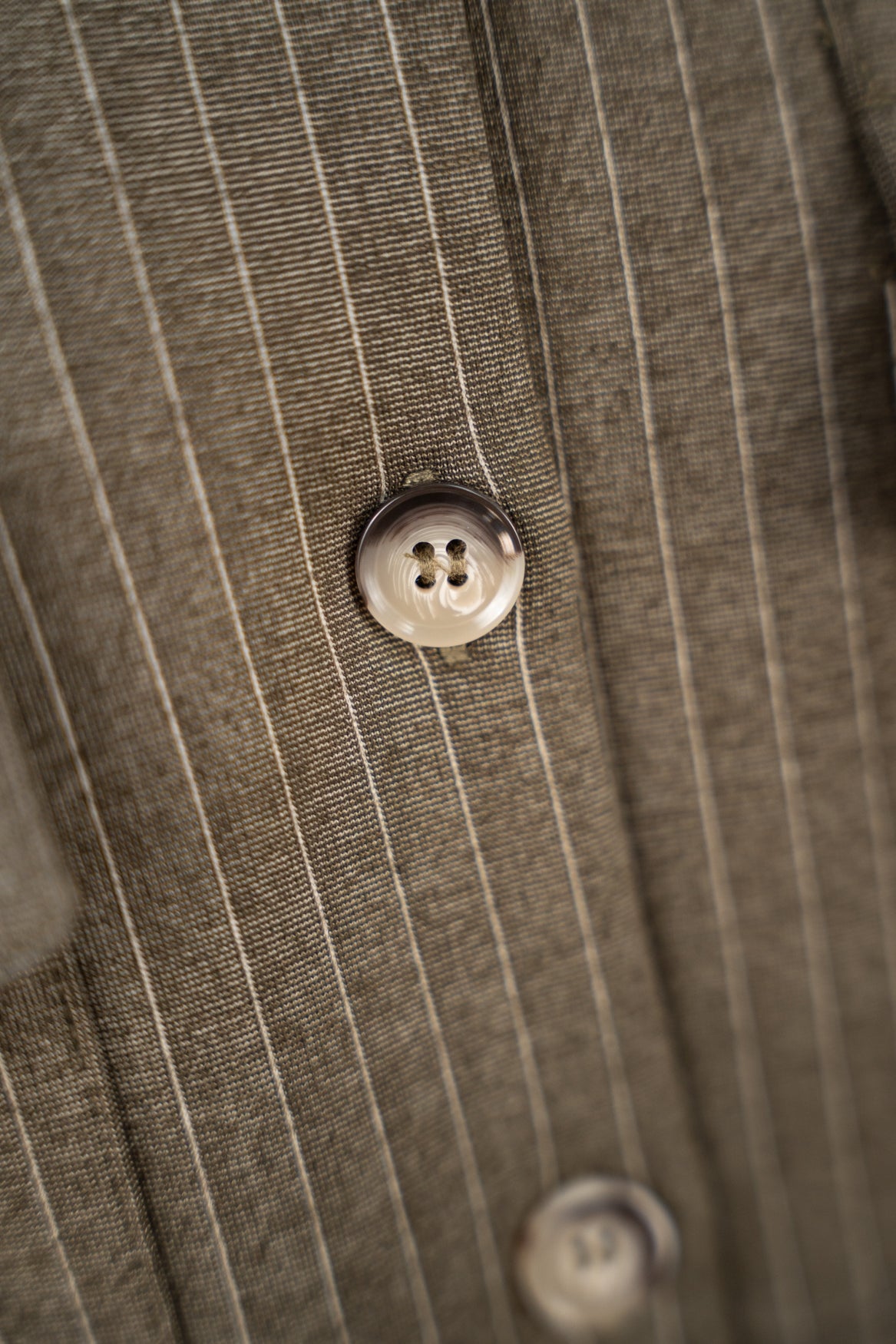 Jasje FleurK Knit Pinstripe | KhakiJasje