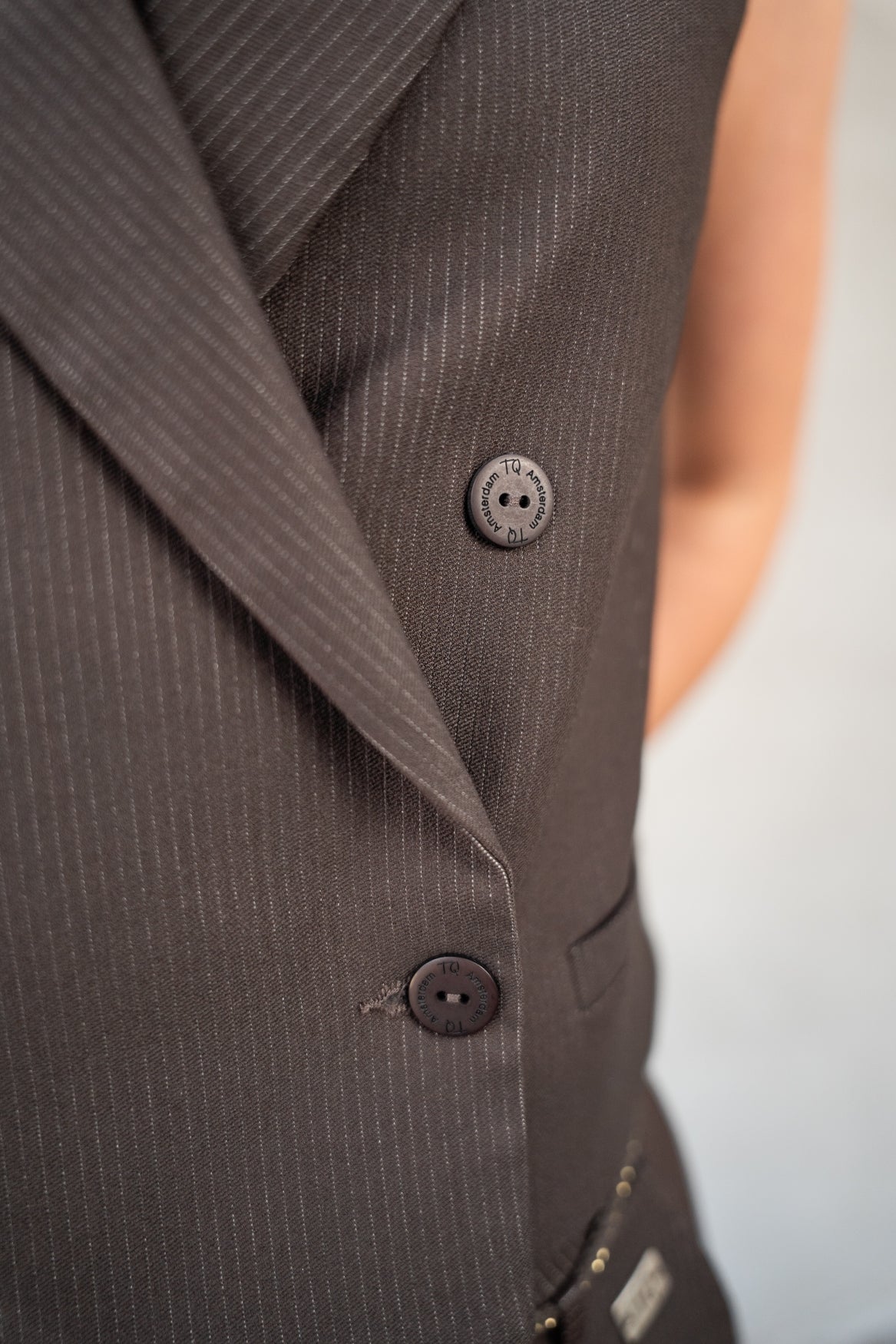 Gilet Candy Small Pinstripe | After Dark
