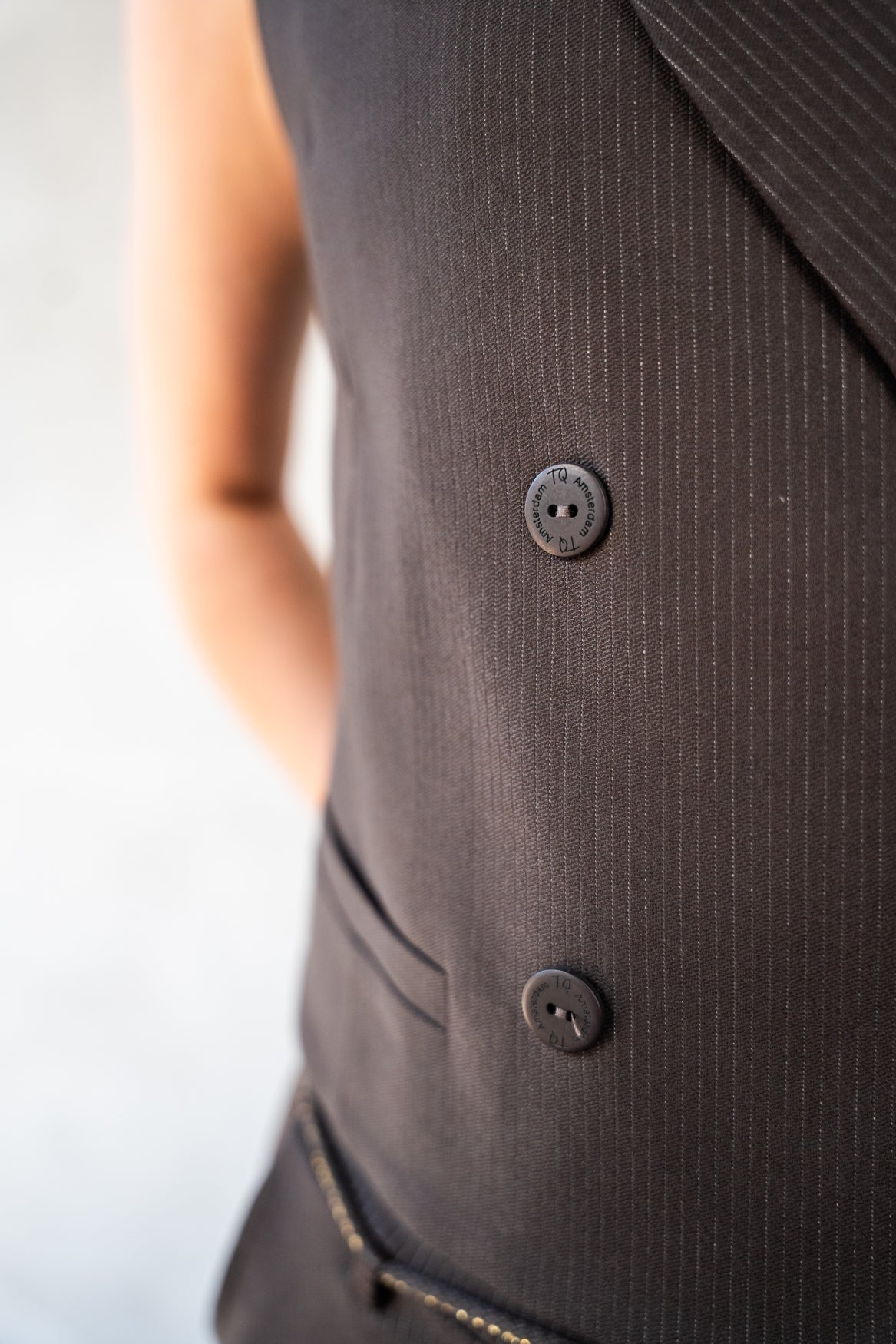 Gilet Candy Small Pinstripe | After Dark