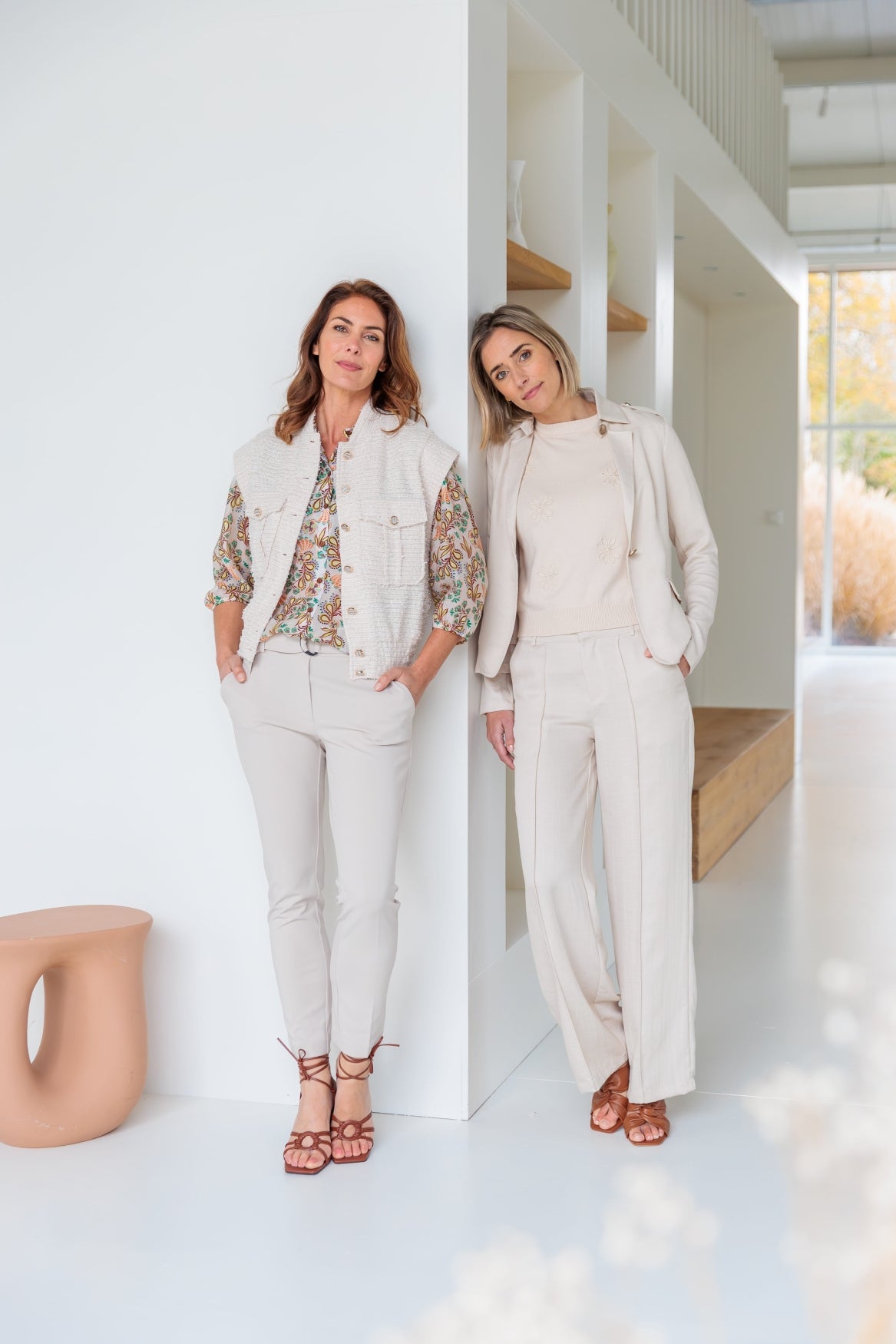 Jillian Crepe Woven /Elastan | Moonbeam