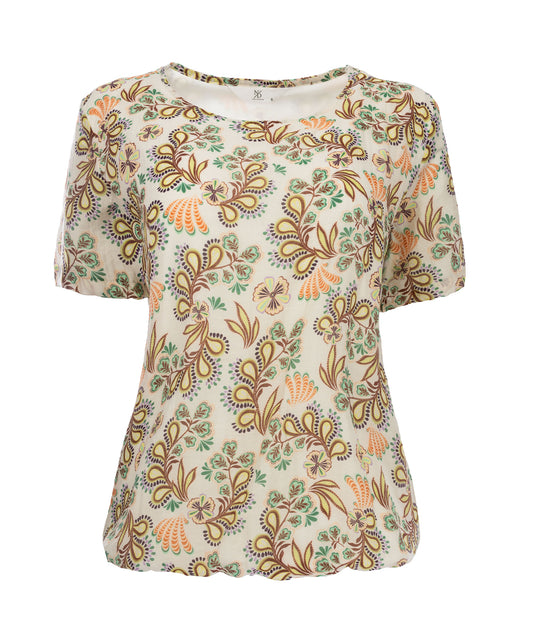 Top Alesias-D Tortoise Shell Retro Paisley Twist | Tortoise Shell