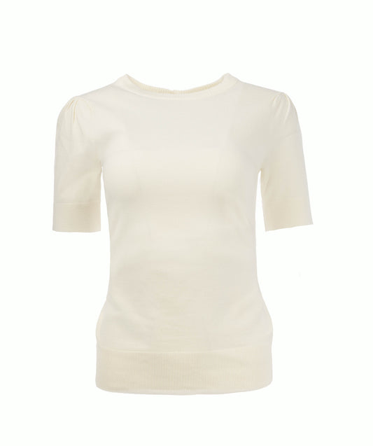 Quinty 1/2 SS | Ecru