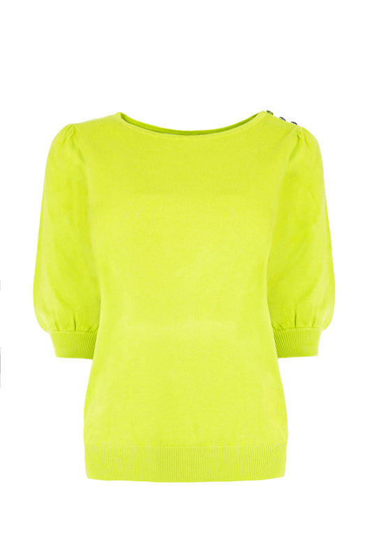 Dhalia 1/2 SS | Macaw Green