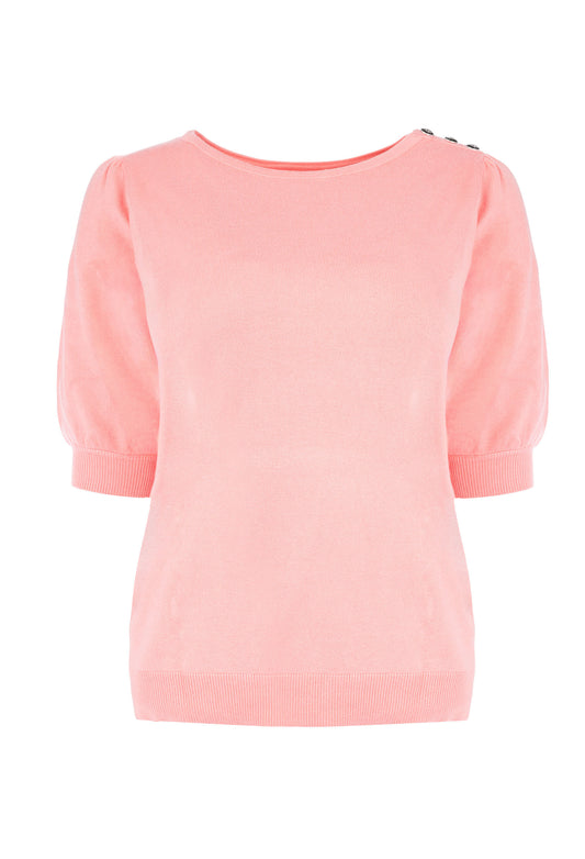 Dhalia 1/2 SS | Strawberry Pink