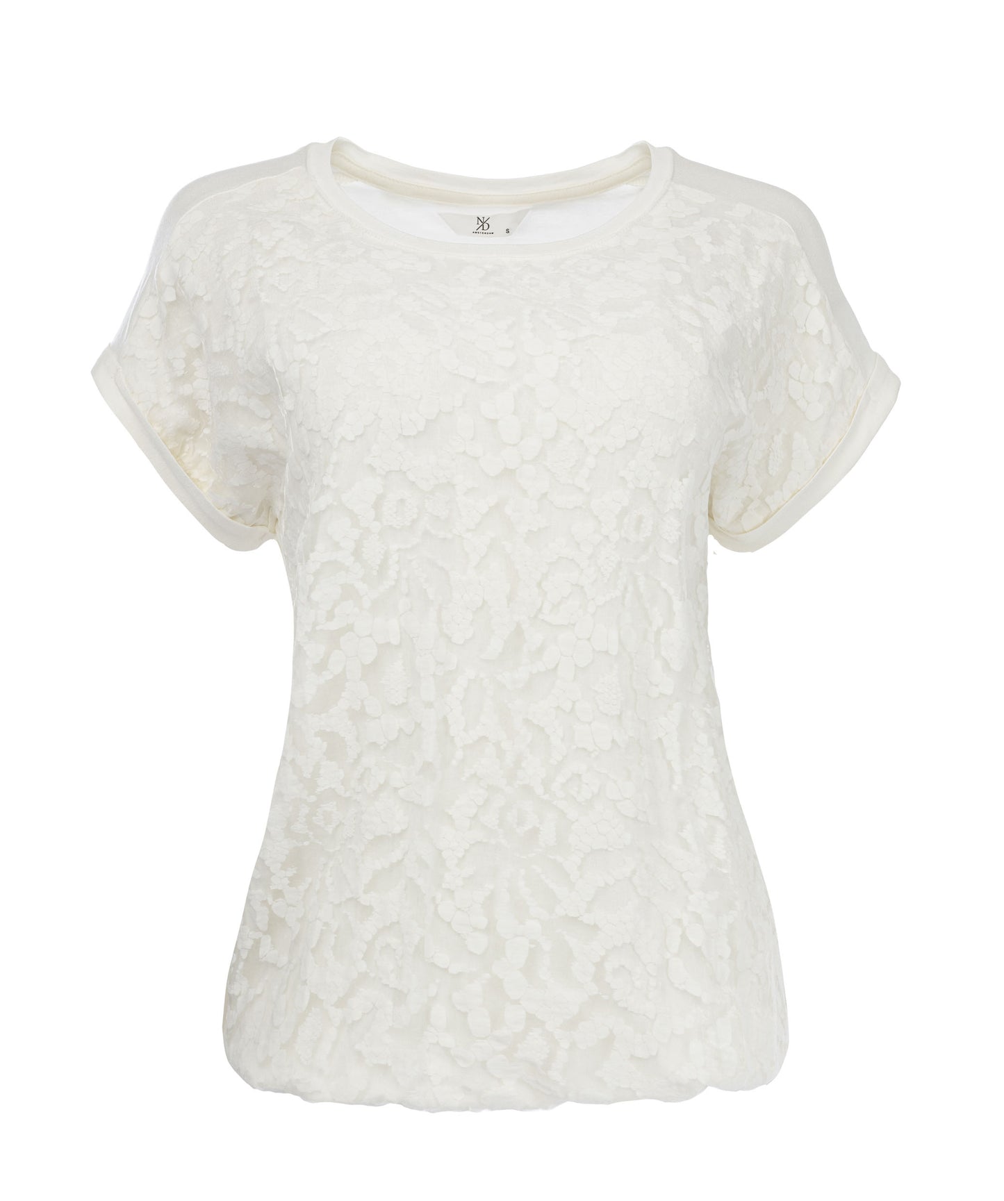 Top Brisia Dubbel SS Ecru Soft Scales Ausbrenner | Ecru