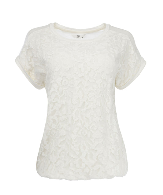 Top Brisia Dubbel SS Ecru Soft Scales Ausbrenner | Ecru