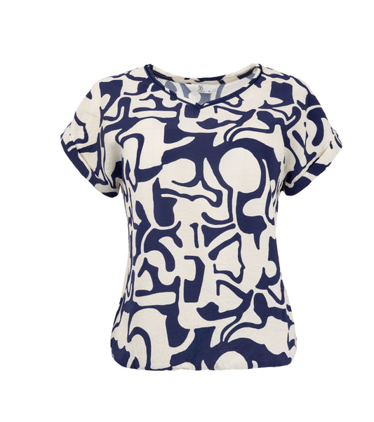 Top Nox-PW SS Marine Organic Story Woven | Marine