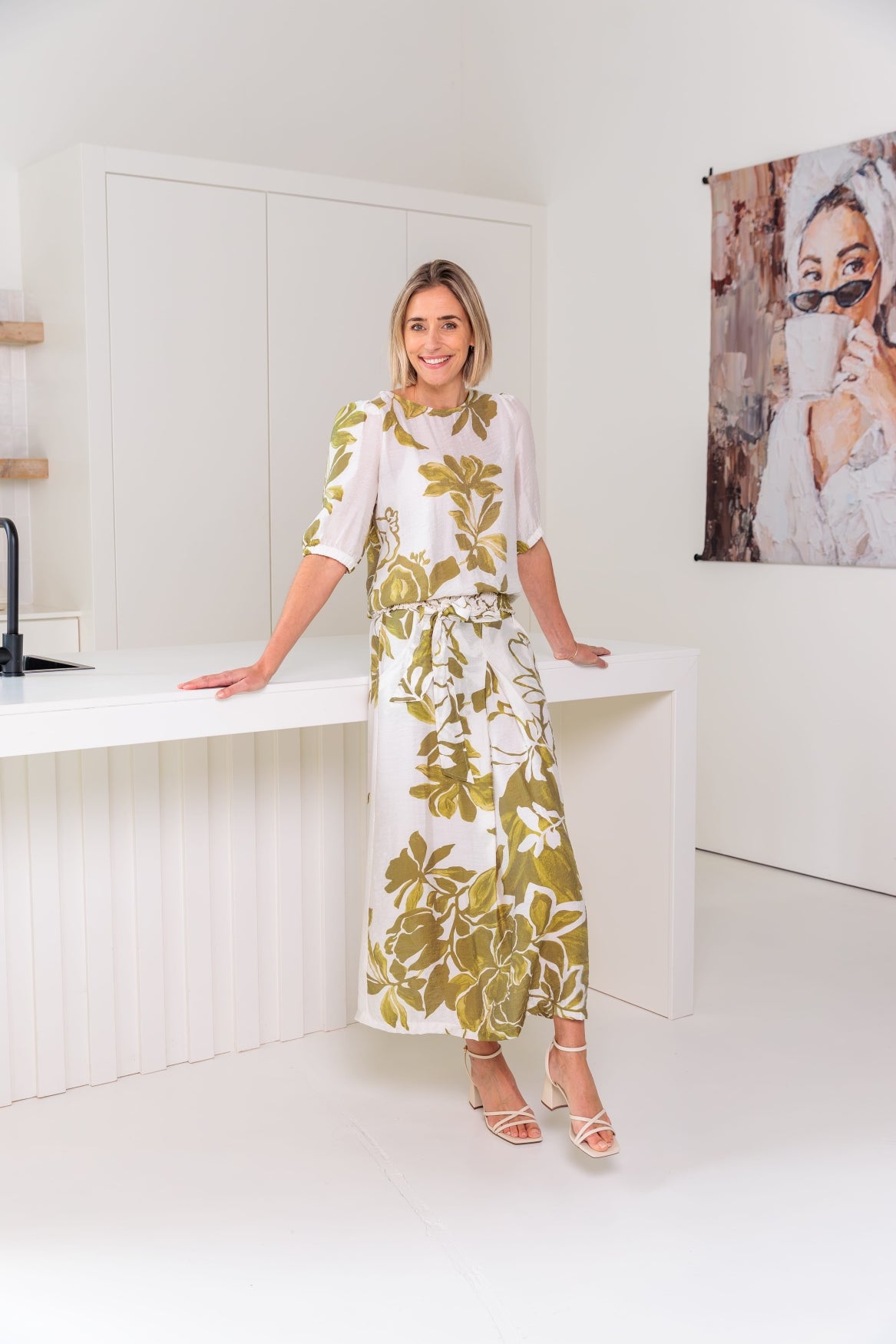 Capro 1/2 SS Olive Night Botanic Garden | Olive Night