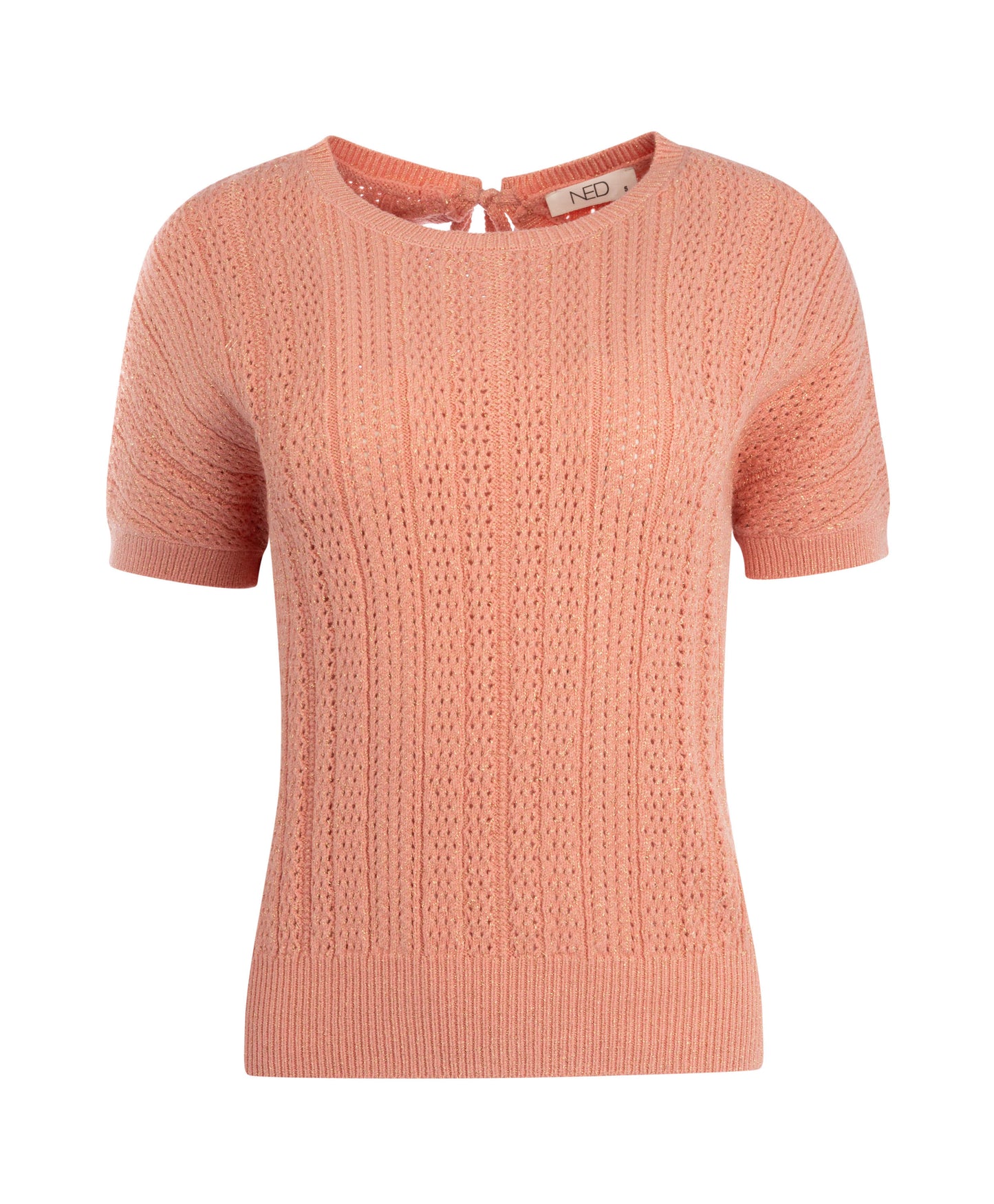 Mura SS Viscose Lurex | Flamingo Pink