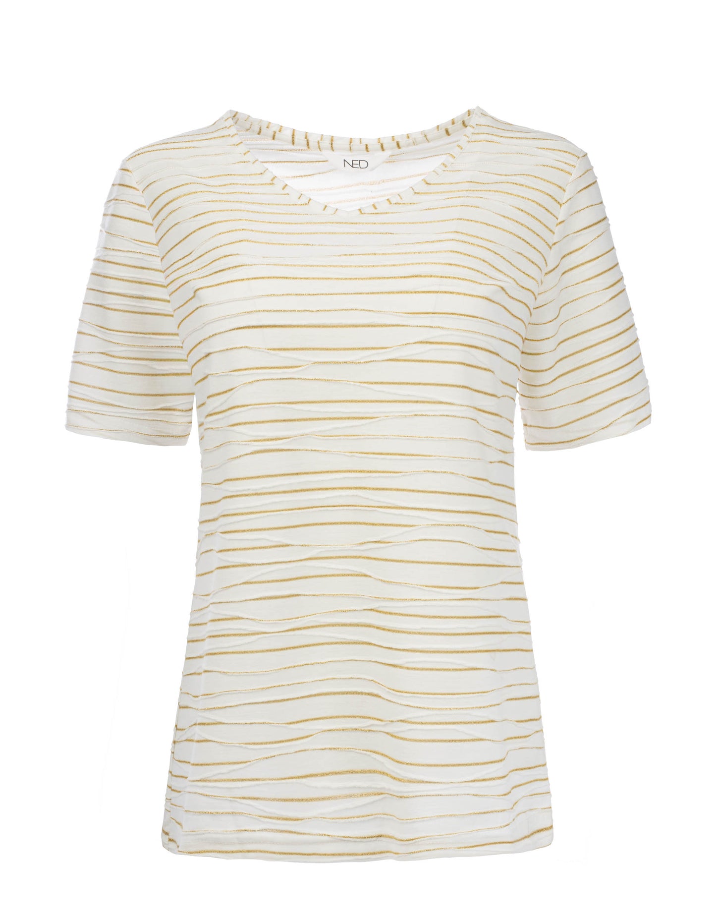 Leans-V65 1/2 SS Ecru Golden Waves | Ecru
