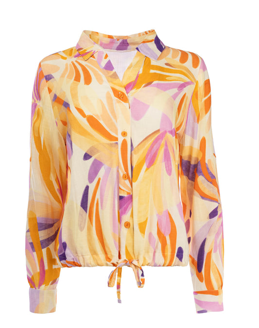 Blouse Jessie LS Gin Fizz Confetti | Gin Fizz