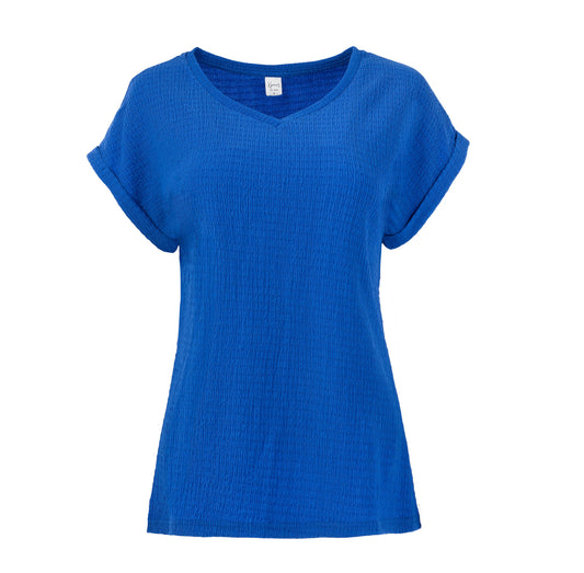 Nox-ZE SS Jersey Cropped | Kobalt