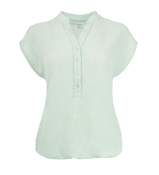 Top Lucie SL  Jersey Cropped | Mint