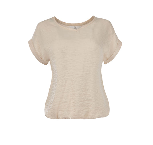 Top Nox-SPW SS Shiny Woven | Pink Sand