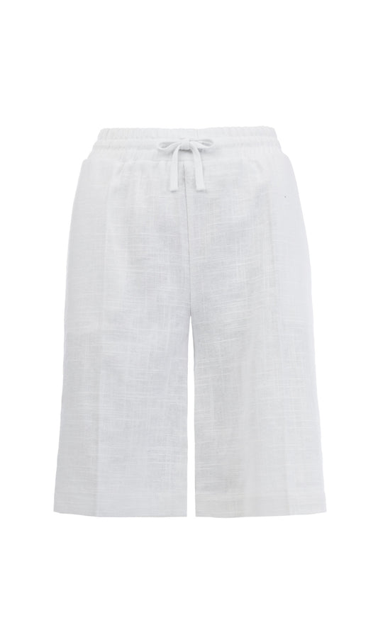 Nazil BM25 Linnen/Viscose Woven | White
