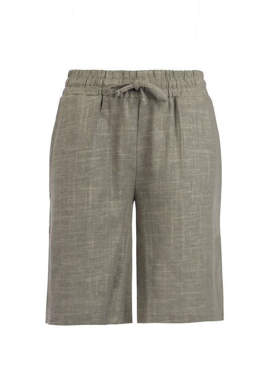 Bermuda Nazil BM25 Linnen/Viscose Woven | Army